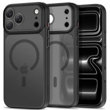 Tech-Protect MagPrime MagSafe CC Hülle für iPhone 18 Pro / iPhone 17 Pro – Mattschwarz