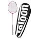 TELOON Blast TL500 Badmintonschläger, Rot, 89 g, 22 Pfund