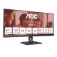 5. AOC U34E2M Computermonitor 86,4 cm (34") 3440 x 1440 px Wide Quad HD Schwarz