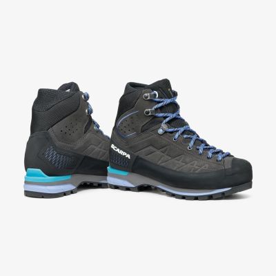 6. Scarpa Zodiac Tech GTX Damenschuhe – Anthrazit-Lavendel – Größe 37,5