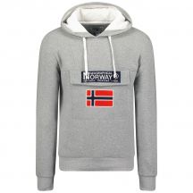 Geographical Norway Gadrien DB 054 M Sweatshirt WW6114H/GN/Blended Gray / White