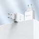 4. Ugreen CD122 schnelles Netzwerkladegerät Quick Charge 3.0 18W 3A USB weiß (10133)