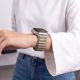 7. Tech-Protect Nylon Pro Armband für Apple Watch 44 / 45 / 46 / 49 mm – beige-olivfarben