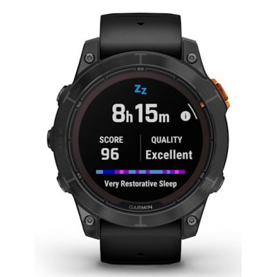 23. Garmin Fenix 7 Pro Solar Edition Schiefergrau/Schwarzes Band Sportuhr
