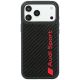 Audi R8 Carbonfaser MagSafe Hülle für iPhone 18 Pro Max / 17 Pro Max – Schwarz
