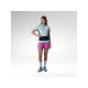 ROSSIGNOL W Sidelhorn Short 3' Damenshorts rosa