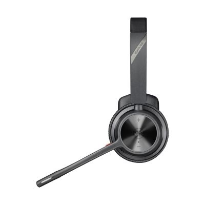 7. POLY Voyager 4310 Microsoft Teams-zertifiziertes Headset + BT700-Adapter + Ladestation