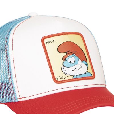 6. Capslab Schlümpfe Papa Schlumpf Trucker Cap - CL/SMU/1/CT/PAPAB