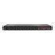 5. LogiLink PDU8P01 PDU-Stromverteilungseinheit mit 8 Netzwerkanschlüssen, 1 HE, Schwarz