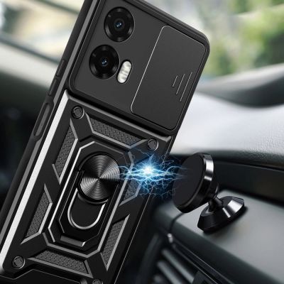5. Tech-Protect CamShield Pro Hülle für Motorola Moto G35 5G – Schwarz