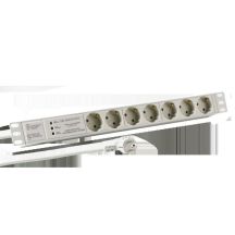 EFB Elektronik EK631DE.3GR Steckdosenleiste 2 m, 7 x Netzsteckdose, Innenbereich, Hellgrau