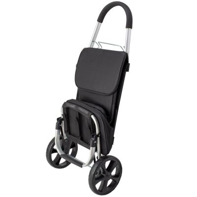 4. PREMIUM EINKAUFSWAGEN SCHWARZ SEMI LINE