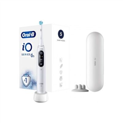 19. Elektrische Zahnbürste Braun Oral-B iO6 Serie Weiß
