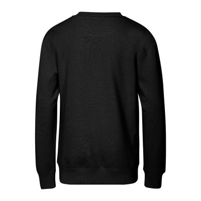 4. Kinder-Sweatshirt mit Rundhalsausschnitt (Schwarz)