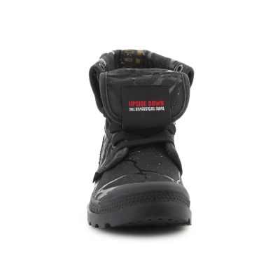 2. Palladium Stranger Things BAGGY HOPPER TUNNELS Damen 94625-008-M Schwarz