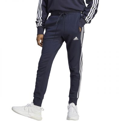 9. adidas Essentials French Terry Tapered Cuff 3-Streifen M IC9406 Hose