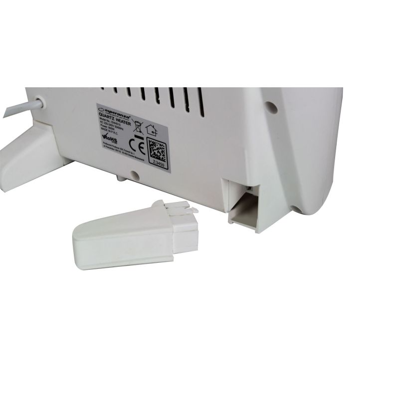 9. ESPERANZA QUARTZHEIZGERÄT 400W/800W THAR WEISS EHH010