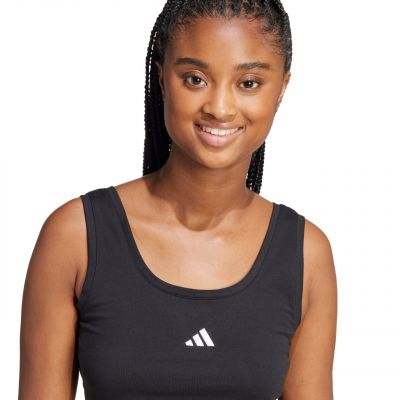 5. adidas Essentials Baumwoll-T-Shirt mit kleinem Logo W JE1321