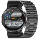 Gravity GT21-1+ Smartwatch Schwarzes Silikonarmband