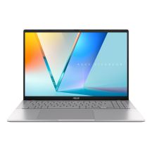 ASUS Vivobook S16 S3607AA-SH025W Ultra 5 325 16,0" WUXGA OLED-Display (300 Nits), 16 GB DDR5 SSD, Intel Grafik, WLAN + Bluetooth, 1080p-Kamera + IR-Kamera, 70 Wh Akku, Windows 11, Aluminium, Cool Silver