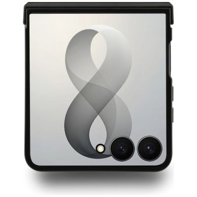 3. Guess 4G Classic MagSafe Hülle für Samsung Galaxy Z Flip 8 - Schwarz