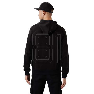 4. New Era Mlb League Los Angeles Dodgers Essential Kapuzenjacke mit Reißverschluss M 60284775