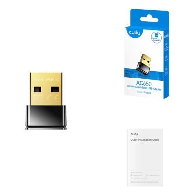 8. CUDY WU650 AC650 USB 2.0 Nano-Netzwerkkarte