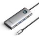 Orico PW11 8-in-1 USB-C Dockingstation (2x USB-A 3.0, 1x USB-A 2.0, 1x USB-C 3.0, 1x USB-C PD 100W, 1x HDMI 4K 60Hz, 1x VGA 1080p 60Hz, 1x RJ45 Gigabit Ethernet) – Grau