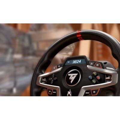 4. Thrustmaster T248X Schwarzes Lenkrad