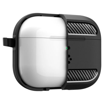 9. Spigen Rugged Armor Case für AirPods 3 - Mattschwarz