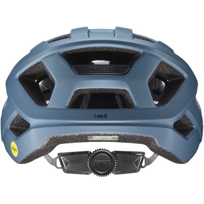 4. UVEX I-vo 2 MIPS Fahrradhelm 56-60cm, Steinblau/Schwarz Matt