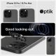 11. Spigen Optik.tR Kameraschutz für iPhone 14 Pro / Pro Max / 15 Pro / Pro Max / 16 Pro / Pro Max - Schwarz 2 Stk.