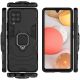 5. Ring Armor robuste Kickstand TPU/PC Panzer Handyhülle Hard Case für Samsung Galaxy A42 5G schwarz