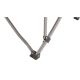 5. Outwell 470384 4-Bein Campingstuhl Grau