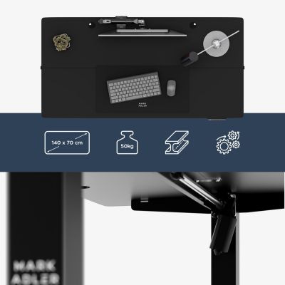 8. Leader 7.3 Black Desk