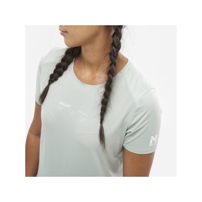 3. MILLET Intense Ts Ss W Damen-T-Shirt Pastellgrün