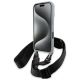 4. BMW M Edition Carbon Stripe & Strap Hülle für iPhone 16 – Grau