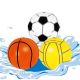 31. Aufblasbarer Strandball 40 cm 66018