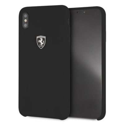 2. Ferrari Hardcase FEOSIHCI65BK iPhone Xs Max schwarz/schwarz Silikon Off track