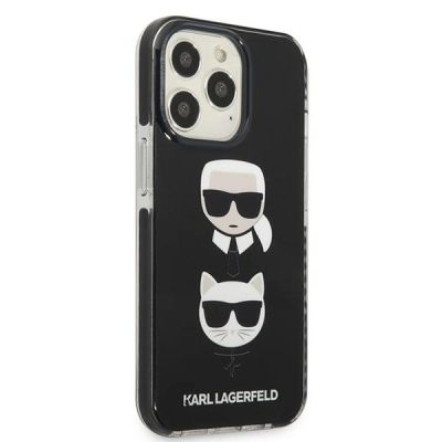 4. Karl Lagerfeld Karl&Choupette Head Case für iPhone 13 Pro Max - Schwarz