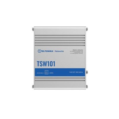 Teltonika TSW101 Gigabit Ethernet (10/100/1000) PoE-Unterstützung Metallic