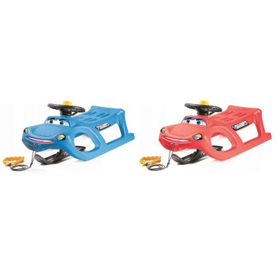 2. Kunststoffschlitten CAR DRIVE CONTROL, rot