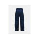 3. Herren-Skihose PEAK PERFORMANCE M, bordeauxrot, isoliert, schwarz