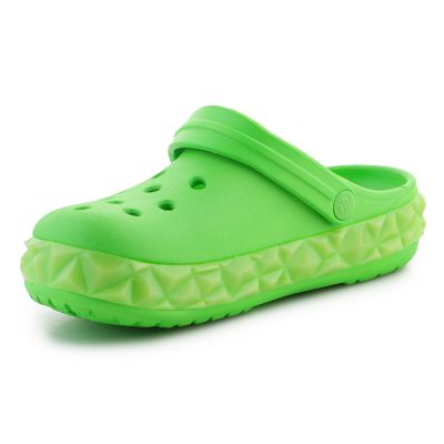 3. Crocs Croc Band Geometric Glow Band Clog K Jr 210132-3WA Flip-Flops