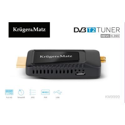 KRUGER & MATZ DECODER DVB-T2H.265 HEVC MINI KM9999