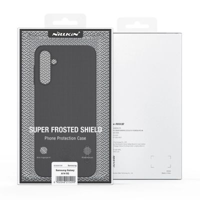 5. Nillkin Super Frosted Shield Hülle für Samsung Galaxy A14 5G / Galaxy A14 Handyhülle Schwarz
