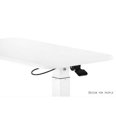 3. Schreibtisch/Tisch mit verstellbarer Höhe, Laptoptisch, weiß