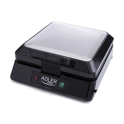 Adler AD 3036 Waffeleisen (1500W; silber)