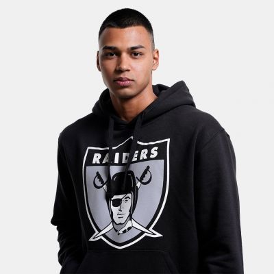 7. Mitchell & Ness NFL Team Logo Hoody Oakland Raiders M HDSSINTL1052-ORABLCK