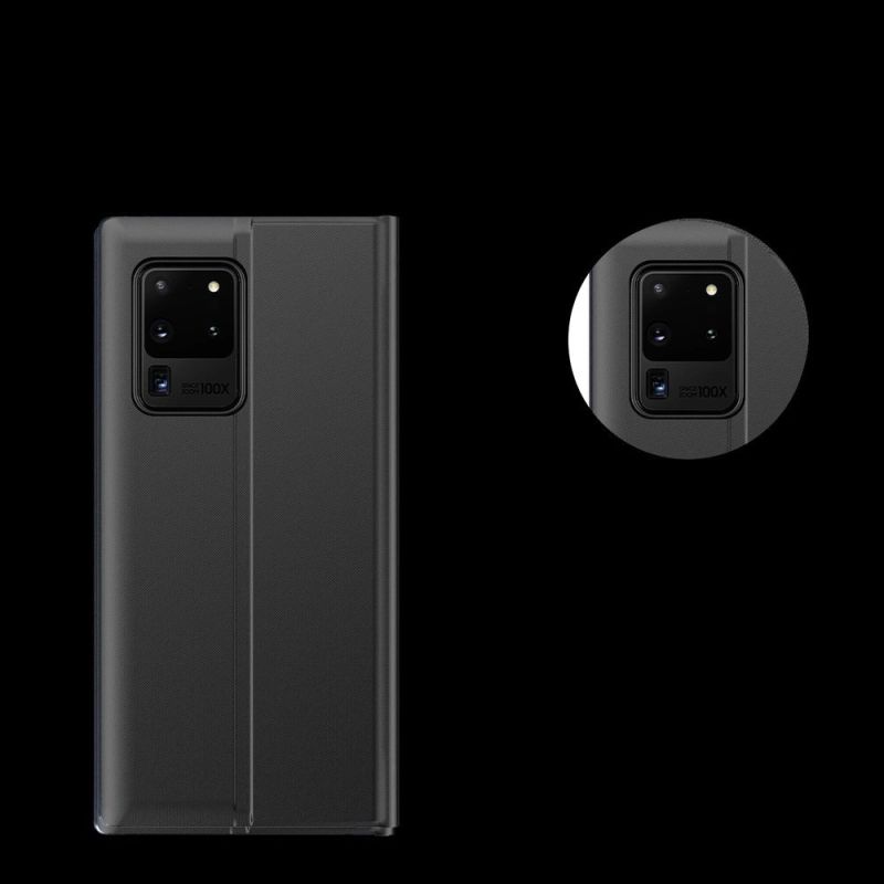 4. New Sleep Case Booktype Case Smart Schutzhülle mit Ständerfunktion Hülle für Samsung Galaxy A72 4G schwarz